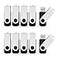 Aiibe 20pcs 8GB Flash Drives Bulk 8GB USB Flash Drive 20 Pack 8 GB USB Sticks USB 20 Thumb Drive Black