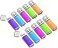 KZZ KZZ 32GB Flash Drive 10 Pack 32GB USB Drive Thumb Drive 32G 32 GB USB 30 Flash Drive USB Stick Zip Drives Multicolored