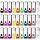 Aretop 1GB Bulk Flash Drives 100 Pack Premium USB 20 Flash Drive Bulk Thumb Drives 1GB 100 Pack Mix Color
