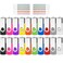 AreTop 20 Pack Flash Drives 512MB USB 20 Pendrive Bulk USB Drives 20 Pack Flash Drives Memory Stick Thumb Drives Bulk 20Pack 512MB Multicolors