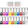 AreTop 20 Pack Flash Drives 512MB USB 20 Pendrive Bulk USB Drives 20 Pack Flash Drives Memory Stick Thumb Drives Bulk 20Pack 512MB Multicolors