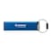 Kingston Ironkey Keypad 200 USBA 256GB Encrypted Flash Drive OS Independent FIPS 1403 Level 3 XTSAES 256bit BadUSB and Brute Force Protection MultiPin Option IKKP200256GB