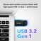 Lexar 512GB JumpDrive S80 USB 32 Gen 1 Flash Drive External Storage Up to 150MBs Read Black LJDS080512GBNBNU