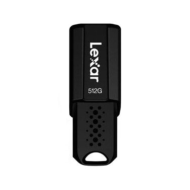 Lexar 512GB JumpDrive S80 USB 32 Gen 1 Flash Drive External Storage Up to 150MBs Read Black LJDS080512GBNBNU