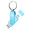 MOSDART 128GB USB C 32 Fast Speed C and A Dual Flash Drive exFAT Memory Stick with Keychain and LED Indicator for iPhone 151617 Android Phone iPad MacBook and Other Laptops Sky Blue