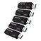 GIGASTONE 128GB Flash Drive 5 Pack Z30 USB 32 Gen 1 100MBs Ultra Fast Keychain Loop Carbon Fiber Style PushPull Design Data Storage Backup for PCMacTVCar USB 203031 Compatible