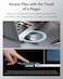 Lexar 128GB JumpDrive Fingerprint F35 PRO USB 32 Gen 1 Flash Drive Up to 400300 MBs ReadWrite Storage Expansion and Backup 256bit AES Fingerprint Encryption LJDF35P128GRNBNG