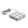 MAIWO 512GB Portable External Solid State Drive Buildin M2 2230 PCIe NVMe SSD USB C 32 Up to 1050MBs Mini Cute PSSD for iPhone 15 16 17 Pro Max MacBook Pro Air Aluminum Silver