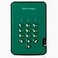 iStorage diskAshur2 SSD 512GB Green Secure portable solid state drive Password protected Dust water resistant Hardware Encryption