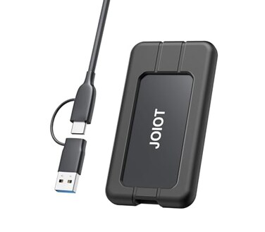 JOIOT 1TB Portable SSD Up to 2000MBs USBC USB 32 Gen 2x2 External SSD with Protective Case Shockproof TypeC External Solid State Drive