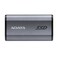 ADATA SE880 1 TB Portable External SSD Secure Fast Data Transmission Safe Data Storage Compact Lightweight Supports Latest Gaming Consoles USBC Port Titanium AELISE8801TCGY
