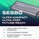 ADATA SE880 1 TB Portable External SSD Secure Fast Data Transmission Safe Data Storage Compact Lightweight Supports Latest Gaming Consoles USBC Port Titanium AELISE8801TCGY