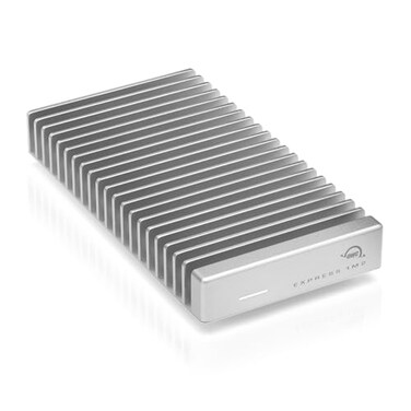 OWC 2TB Express 1M2 40Gbs Portable NVMe SSD USB4 Thunderbolt CompatibleUSBC Ultra Fast External SSD Drive with Aluminum Heat Sink Enclosure