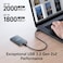 Lexar 2TB SL500 Portable SSD Up to 2000MBs Compatible wTypeC Laptops iPhone 1516 Smartphones Tablets PS5 Xbox USB 32 Gen 2x2 Slim Lightweight External SSD Black LSL500X002TRNBNU