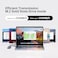 SSK 512GB SSD External Hard Drive Portable SSD Up to 550MBs Fast Solid State Drives External USB 32 Gen2 for iPhone 1516 Pro Win Mac Android with LED Light Trim SMART Supported