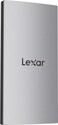 Lexar 2TB ES3 External SSD Up to 1050MBs Read Storage Expansion Compatible wUSBC Smartphones iPhone 1516 PC Mac Tablets Sleek Sturdy Design Silver LES3XXX002TRNSAU
