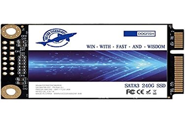 THREE COLOUR DOGFISH Dogfish Msata SSD 240GB Internal Solid State Drive Mini Sata SSD DiskMSATA240GB