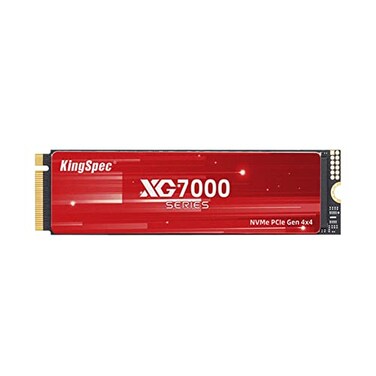 KingSpec XG7000 1TB NVMe SSD PCIe 407400MBs Read Speed 3D TLC NAND M2 2280 Internal SSD Compatible with Gaming PC Laptop PS5 Console