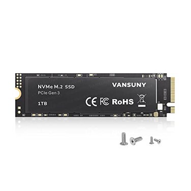 Vansuny 1TB NVMe M2 Internal Solid State Drive PCIe 30 TLC M2 SSD 3D NAND 2280 Speed up to 34002900MBs Internal Solid State Hard Drive PCIe SSD