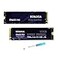 Ediloca EN600 PRO SSD 512GB PCIe 30 Gen 3x4 NVMe M2 2280 Up to 3000MBs Internal Solid State Drive SLC Cache 3D NAND TLC Graphene Cooling Sticker Storage for PC Desktop and Laptops