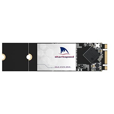 S SHARKSPEED 64GB Internal SSD M2 2280 NGFF SHARKSPEED Plus 3D NAND SATA III 6 GbsInternal Solid State Drive for Notebooks Desktop PC M2 2280 64GB