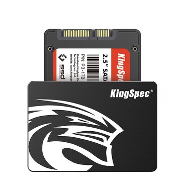 KingSpec 1TB 25 SSD SATA III Internal 550MBs Read 520MBs Write with 3D NAND Flash for Laptop Desktop PC Upgrade