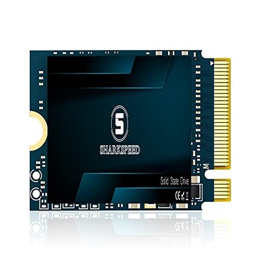 S SHARKSPEED SSD 512GB M2 2230 NVMe PCIe Gen 30X4 Internal Solid State Drive Compatible with Steam Deck ROG Ally Surface Pro Ultrabook Laptop Desktop PC M2 2230 PCIe 512GB