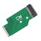CY Card NGFF NVME MKey 22x42mm to 22x80mm Male to Female Extension SSD Adapter Compatible with Legion Go Game Boy