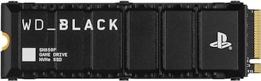WDBLACK 1TB SN850P NVMe M2 SSD Officially Licensed Storage Expansion for PS5 Consoles up to 7300MBs with heatsink WDBBYV0010BNCWRSN