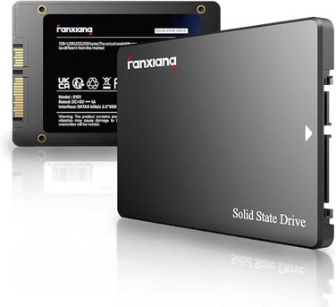 fanxiang S101 512GB SSD SATA III 6Gbs 25 Internal Solid State Drive Read Speed up to 500MBsec Compatible with Laptop and PC DesktopsBlack