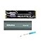 Ediloca 1TB M2 NVME SSD with Heatsink PCIe Gen40 NVMe M2 2280 3D NAND TLC 5000MBs Read Internal Solid State Drive for PS5PC Dynamic SLC Cache PS5 Storage ExpansionEN760
