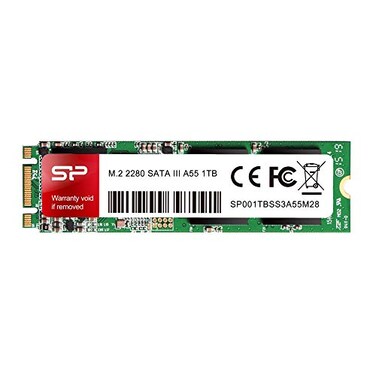 SP Silicon Power Silicon Power 1TB A55 M2 SATA MB Key SSD Internal Solid State Drive 2280 SU001TBSS3A55M28AB