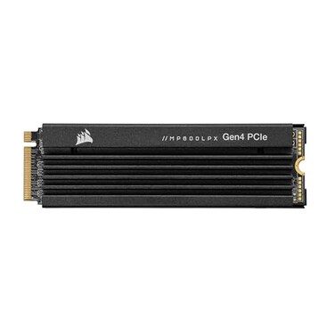 Corsair MP600 PRO LPX 1TB M2 NVMe PCIe x4 Gen4 SSD Optimized for PS5 Up to 7100MBsec Sequential Read 5800MBsec Sequential Write Speeds HighSpeed Interface Compact Form Factor Black