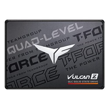 TEAMGROUP TForce Vulcan Z 2TB SLC Cache 3D NAND QLC 25 Inch SATA III Internal Solid State Drive SSD RW Speed up to 550470 MBs T253TY002T0C101
