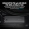 Corsair MP700 PRO with Air Cooler 1TB M2 PCIe Gen5 x4 NVMe 20 SSD M2 2280 Up to 11700MBsec Sequential Read HighDensity TLC NAND Black