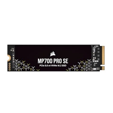 Corsair MP700 PRO SE 4TB M2 PCIe Gen5 x4 NVMe 20 SSD M2 2280 Up to 14000MBsec Sequential Read HighDensity TLC NAND Black
