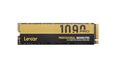 Lexar 1TB NM1090 PRO PCIe Gen5 NVMe M2 2280 Internal SSD Up to 14000 MBs Read Advance Thermal Control DirectStorage Enabled Ideal for AI Computing Gaming Content Creation LNM109P001TRNNNU
