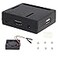 eleUniverse Case for Raspberry Pi 3A ABS Case with Cooling Fan Compatible with Raspberry Pi 3 Model A PlusPi Model A