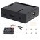eleUniverse Case for Raspberry Pi 3A ABS Case with Cooling Fan Compatible with Raspberry Pi 3 Model A PlusPi Model A