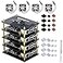 GeeekPi Cluster Case with Cooling Fan and Heatsinks for Raspberry Pi 4B3B3B2B