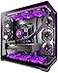 KEDIERS PC CASE ATX 5 Fans PreInstalled TypeC Mid Tower Computer Case with FullView Dual Tempered Glass Gaming PC Case420mm Radiator SupportBlackK4MAX