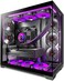 KEDIERS PC CASE ATX 5 Fans PreInstalled TypeC Mid Tower Computer Case with FullView Dual Tempered Glass Gaming PC Case420mm Radiator SupportBlackK4MAX