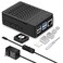 iUniker 20W 5V 4A Raspberry Pi 4 Case with 20W 5V 4A USB C Raspberry Pi 4 Power Supply with Switch Heatsink 40mm Cooling Fan for Pi 4 4 8gb4gb2gb