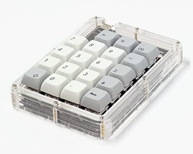 nullbits Stacked Acrylic Case for Tidbit 19Key Numpad Kit