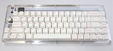 nullbits Stacked Acrylic Case for Nibble 65 Keyboard Kit