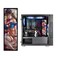 Vetroo Display Board wLED Lights for Computer PC Case Decor Full HD 2K MultiMode Function 98 x 31 Vertical A6