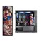 Vetroo Display Board wLED Lights for Computer PC Case Decor Full HD 2K MultiMode Function 98 x 31 Vertical A6