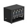 UCTRONICS Upgraded Complete Enclosure for Raspberry Pi Cluster Compatible with Pi 5 4B 3B3B and Other B Models House Up to 425 SSD Support PoEPoE HAT and Switch 2 Cooling Fans