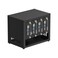 UCTRONICS Upgraded Complete Enclosure for Raspberry Pi Cluster Compatible with Pi 5 4B 3B3B and Other B Models House Up to 425 SSD Support PoEPoE HAT and Switch 2 Cooling Fans