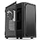 DARKROCK EC2 Black ATX Mid Tower PC Case TypeC Ready Supports 50 Series Graphics Cards Tempered Glass Side Panel up to 8 x 120mm Cooling Fans 1 x 360mm Radiator 1 x PreInstalled Fan